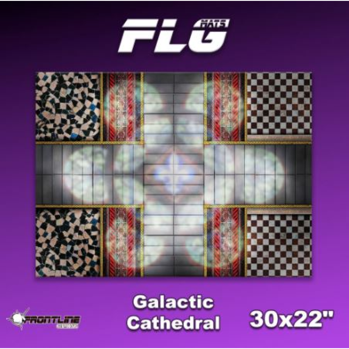 Frontline Gaming Mats Galactic Cathedral 30'' x 22'' (Kill Team)